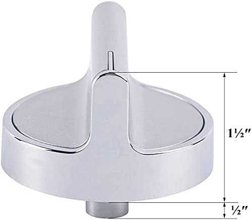 Lifetime Appliance 5 x W10698166 Knob Compatible with Whirlpool Stove/Range