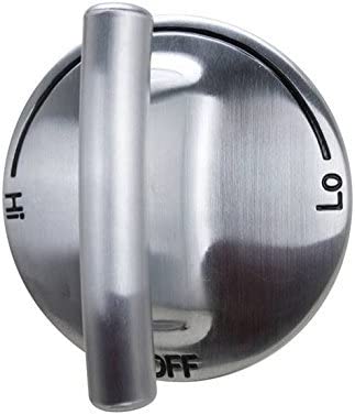 74007733 Burner Control Knob Compatible with Whirlpool Oven