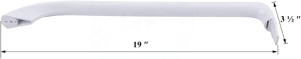 Lifetime Appliance WR12X20141 Refrigerator Side Door Handle Compatible with General Electric (GE) Refrigerator