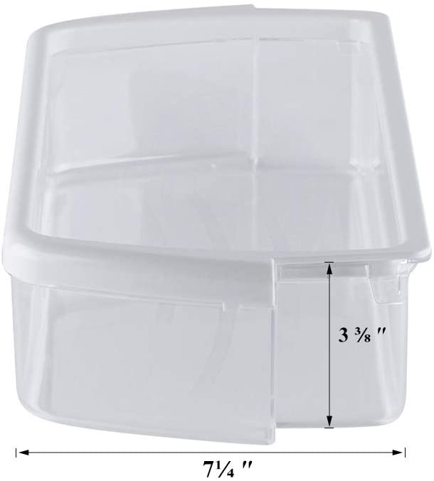 2 x Ultra Durable W10321304 Door Shelf Bin Compatible with Whirlpool Refrigerator - WPW10321304