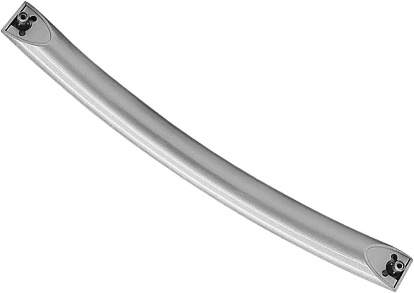 Silver Microwave Oven Door Handle Compatible with Samsung ME16K3000AS, SMH1611SE, DE94-02409C Microwaves 12-1/8"