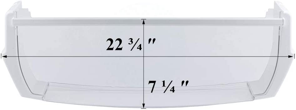 WR71X10409 Door Shelf Bin Rack Compatible with GE Refrigerator