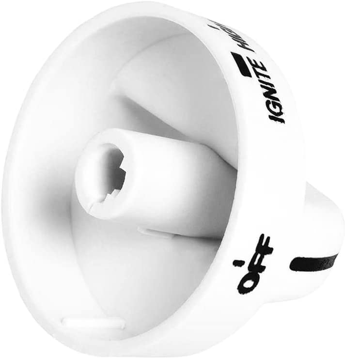 2 x 8273104 Knob Compatible with Whirlpool Stove/Range - WP8273104