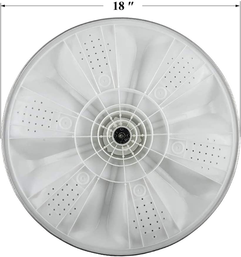 Lifetime Appliance AGZ72909711 Washplate Pulsator Assembly Compatible with LG, Kenmore, Sears Washer - AGZ72909702