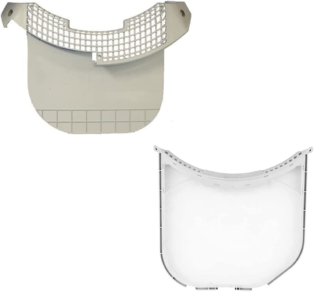 MCK49049101 & ADQ56656401 Lint Filter Cover and Filter Screen Set Compatible with LG, Kenmore, Sears Dryer