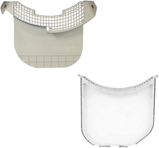 MCK49049101 & ADQ56656401 Lint Filter Cover and Filter Screen Set Compatible with LG, Kenmore, Sears Dryer