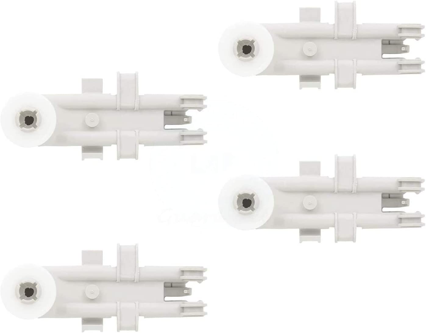 4 x 8268655 Upper Rack Wheel Compatible with Whirlpool Dishwasher