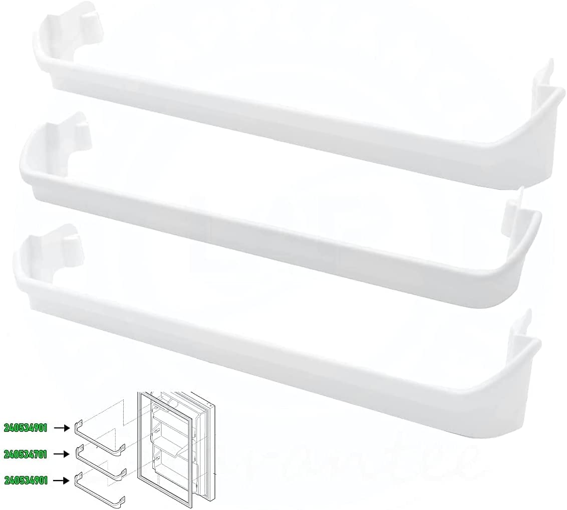 240534901 & 240534701 Door Shelf Rack Bar Compatible with Frigidaire or Kenmore Refrigerator