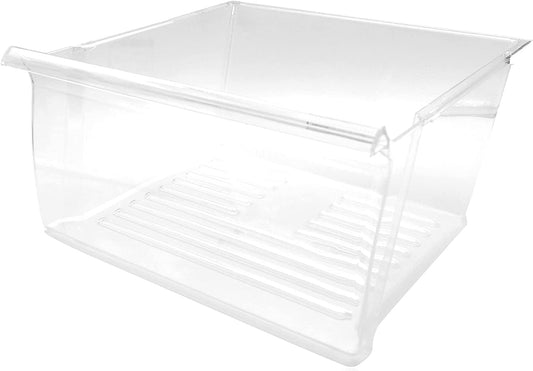 Lifetime Appliance 2188661 Crisper Bin (Upper) Compatible with Whirlpool Refrigerator | Fridge Drawers | Kenmore Refrigerator Parts | Whirlpool Shelf Replacement - WP2188661