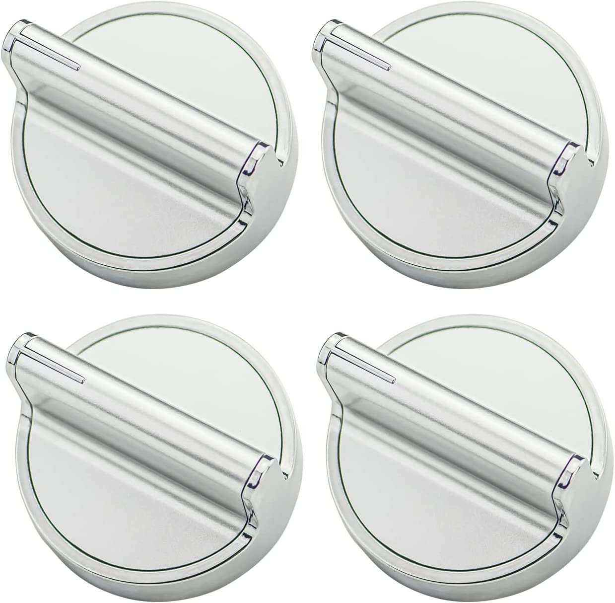 4 x W10594481 Knob Compatible with Whirlpool Stove/Range