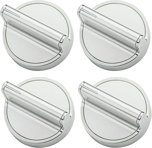 4 x W10594481 Knob Compatible with Whirlpool Stove/Range