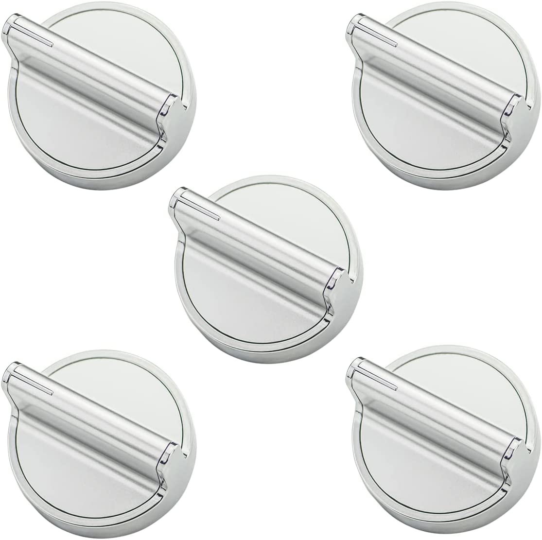 5 x W10594481 Knob Compatible with Whirlpool Stove/Range