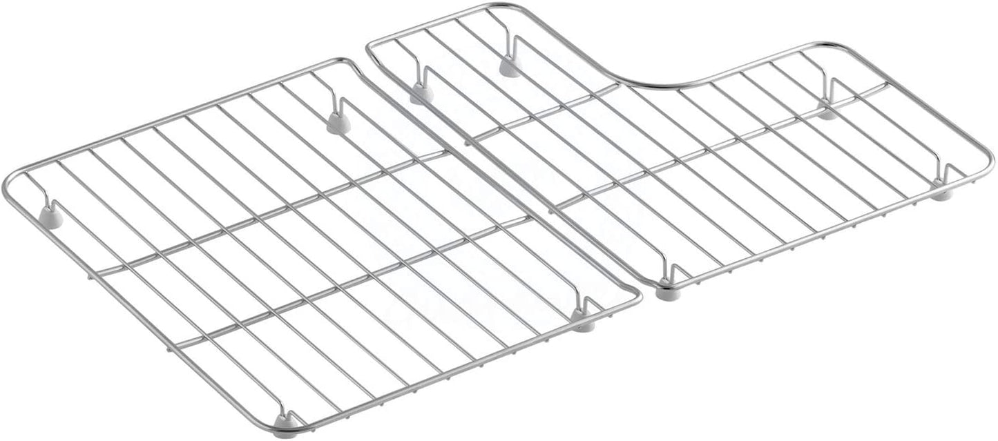 K-6639-ST Bottom Basin Stainless Steel Racks Compatible with Kohler Whitehaven Sink