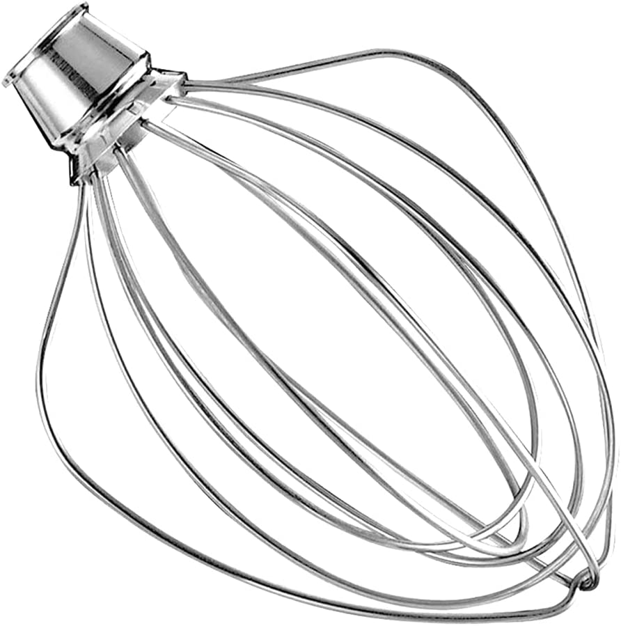 Lifetime Appliance K45WW Wire Whip Compatible with KitchenAid Tilt-Head Stand Mixer - Models: KSM15, KSM110, KSM103, KSM75, KSM150, KSM90