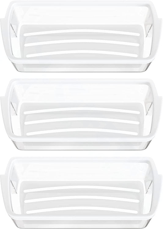 3 x Ultra Durable W10321304 Door Shelf Bin Compatible with Whirlpool Refrigerator - WPW10321304
