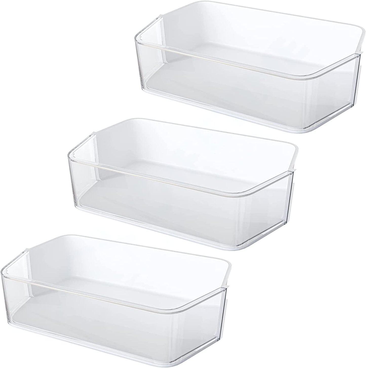 (3 PCS) DA97-12650A Door Shelf Basket Bin (RIGHT Side) Compatible with Samsung Refrigerator - DA63-07104A, DA63-06963A (3)