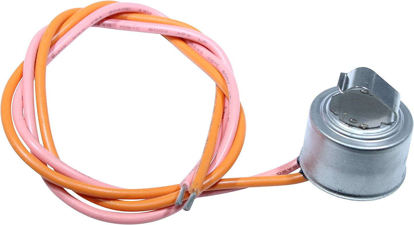 W10225581 Defrost Bimetal Thermostat Compatible with Whirlpool Refrigerator