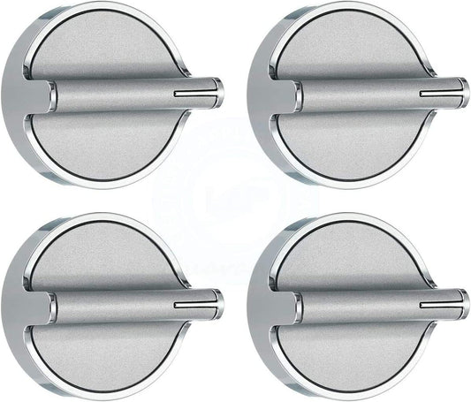 4 x W10818230 Knob Compatible with Whirlpool Stove/Range