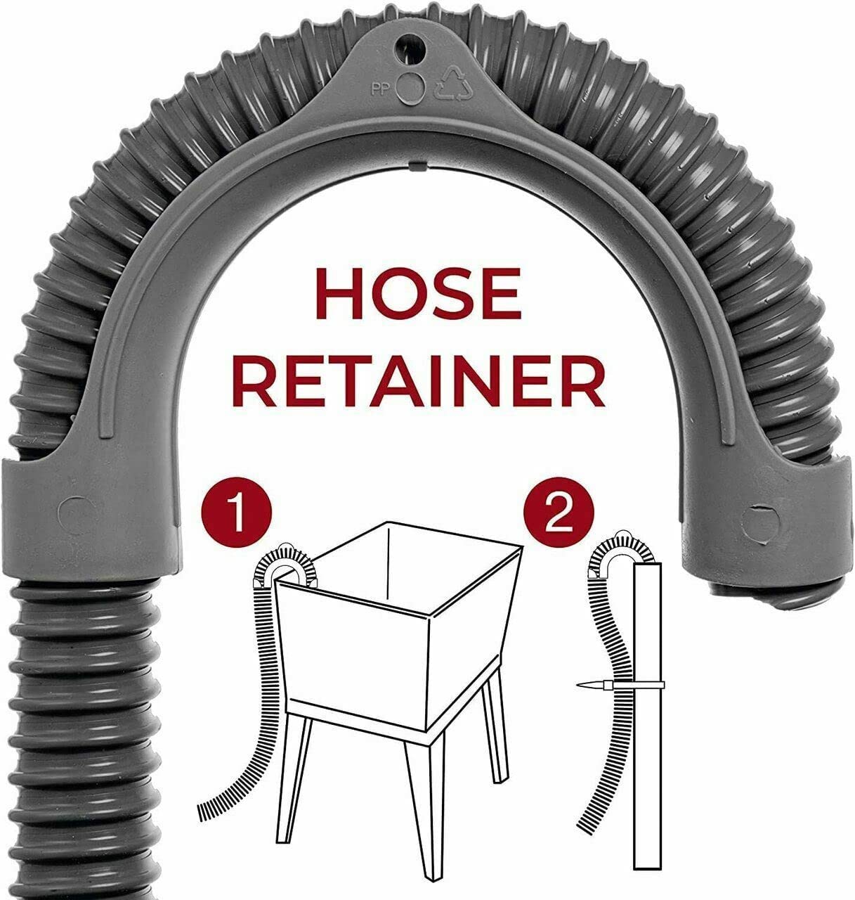 Washer Washing Machine Drain Hose 14 ft Universal Corrugated Flexible