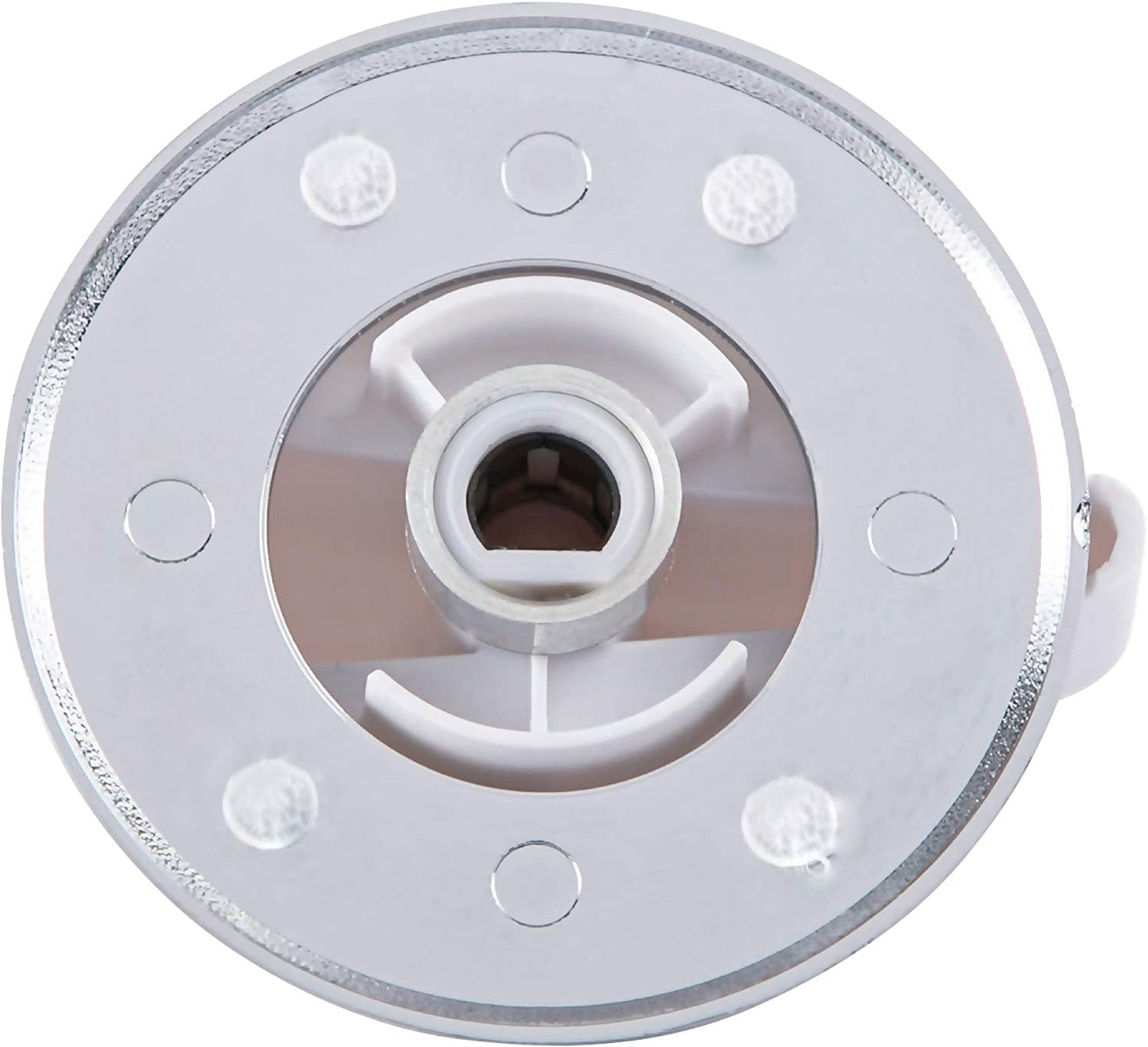 Lifetime Appliance 2 x WE01X20378 Control Knob Compatible with General Electric Dryer (White)