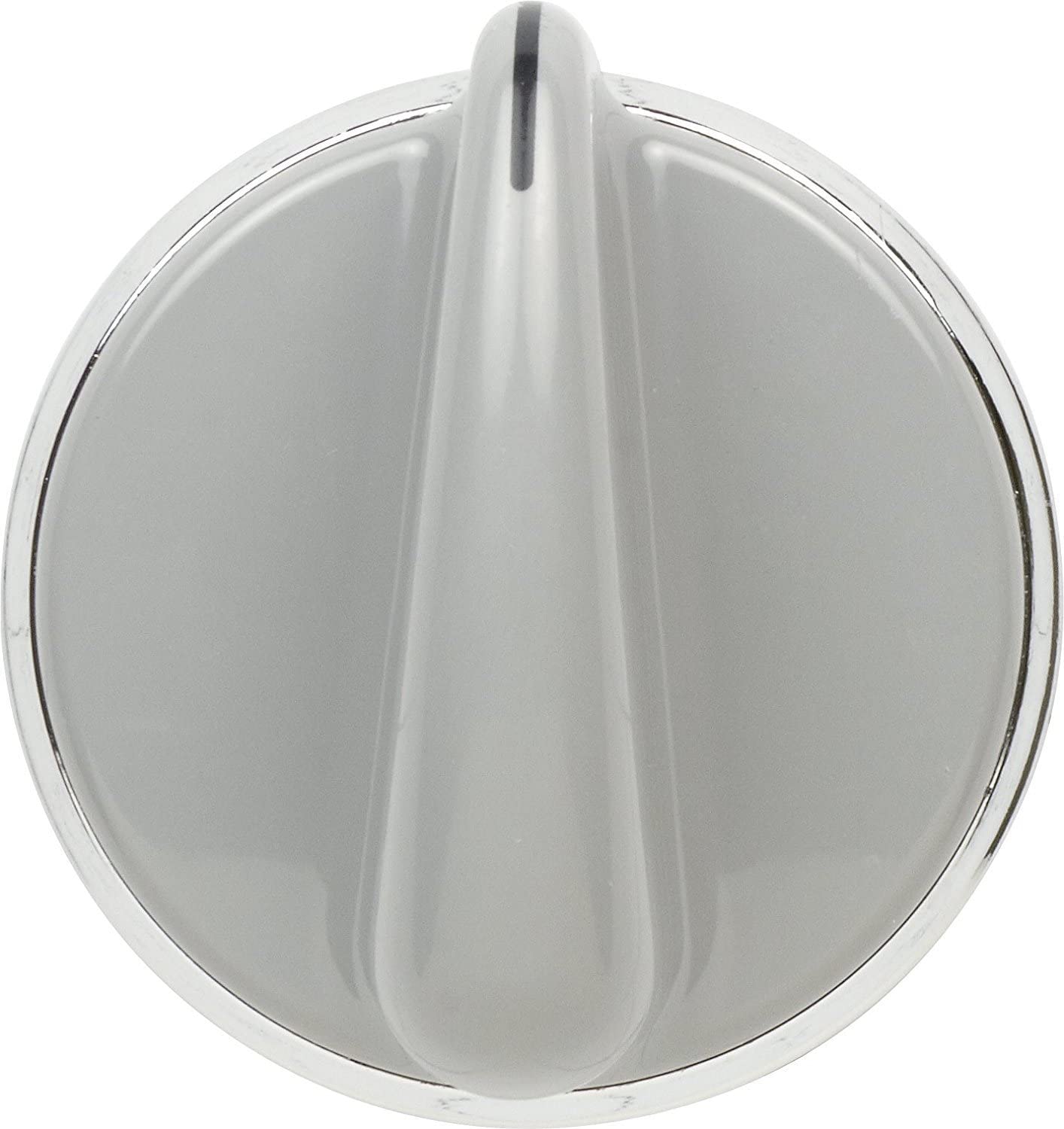 Lifetime Appliance WH01X10462 Control Knob Compatible with General Electric Dryer (Grey)