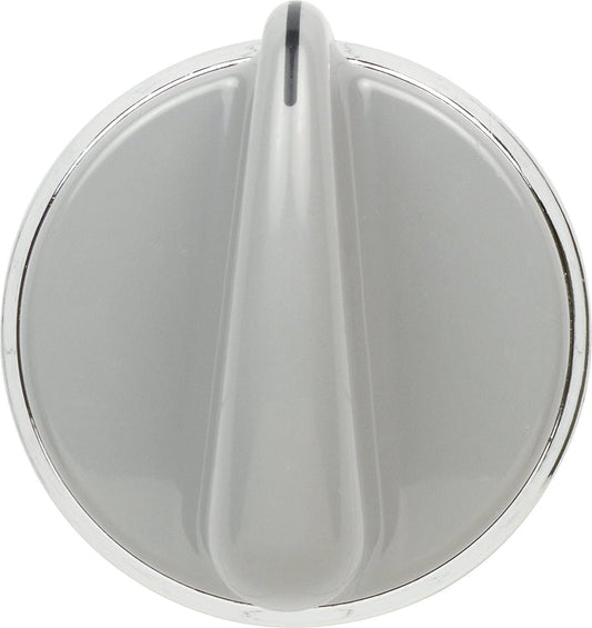 Lifetime Appliance WH01X10462 Control Knob Compatible with General Electric Dryer (Grey)