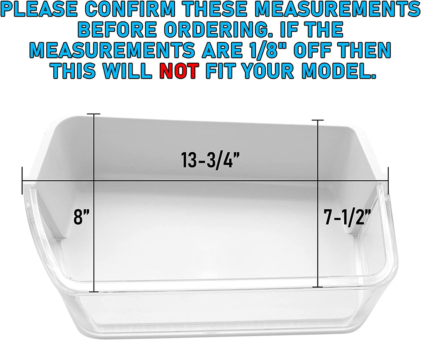 DA97-12657A Door Shelf Basket Bin (LEFT) Compatible with Samsung Refrigerator