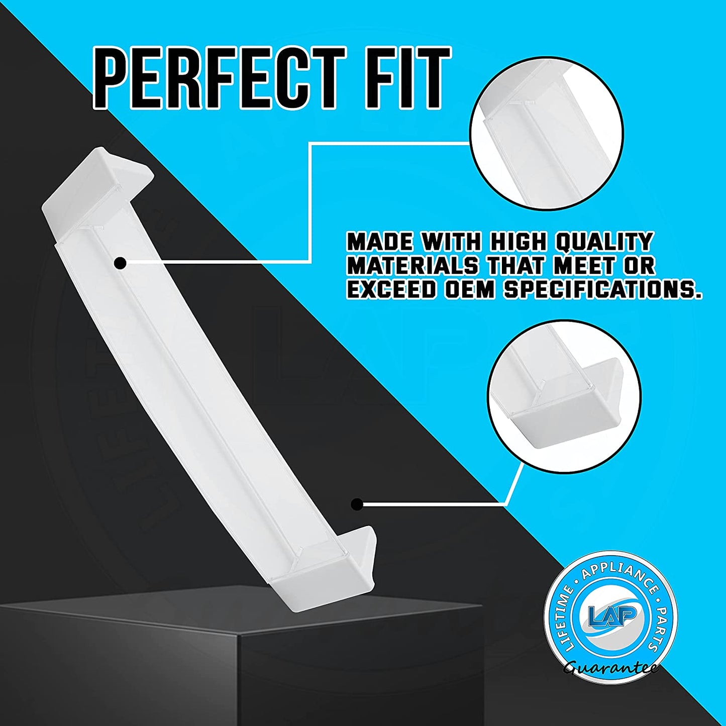Lifetime Appliance WR71X25602 Door Shelf Bin Rack Compatible with GE Refrigerator
