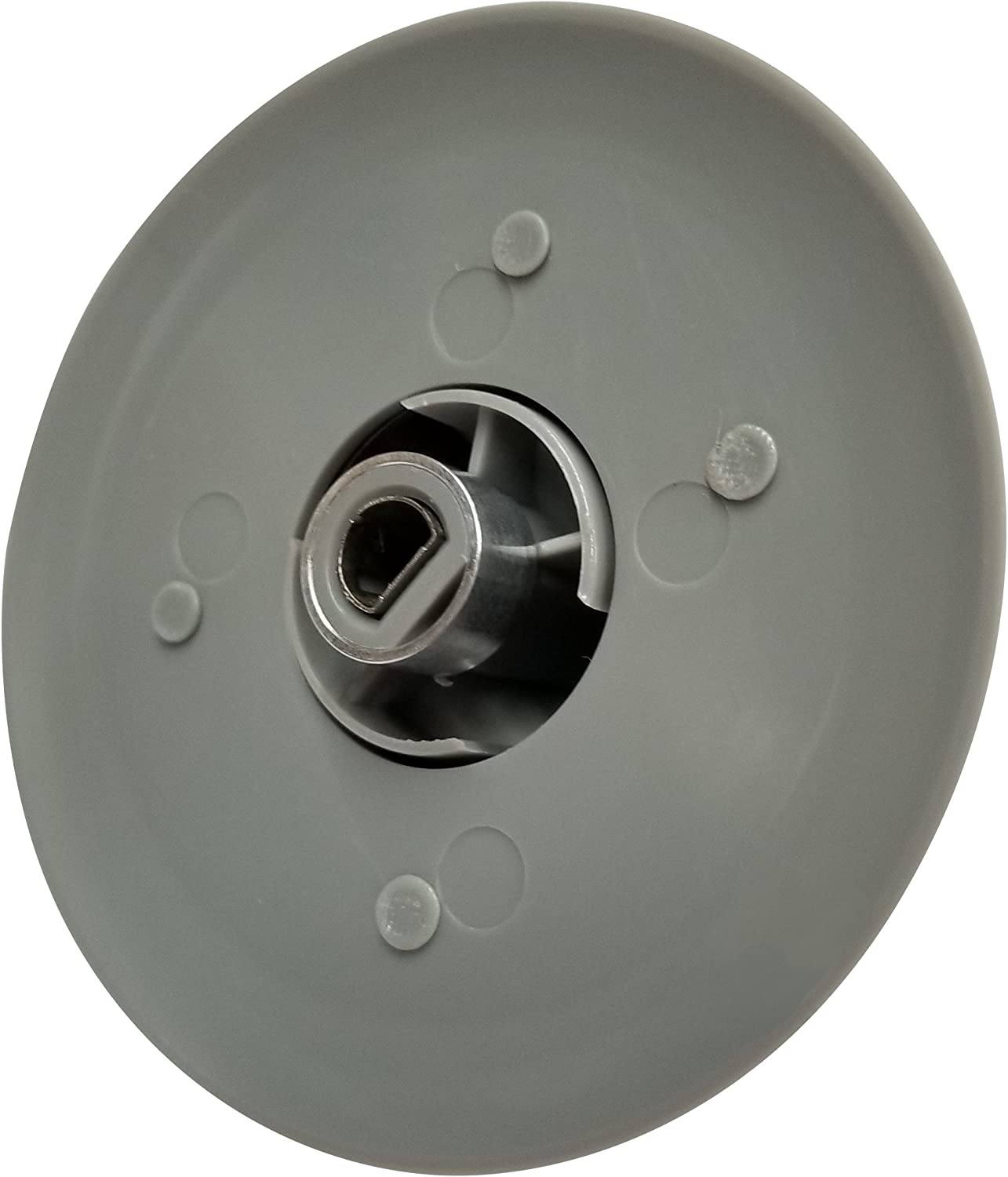 WE1M964 Timer Knob with Metal Ring Compatible with General Electric Dryer