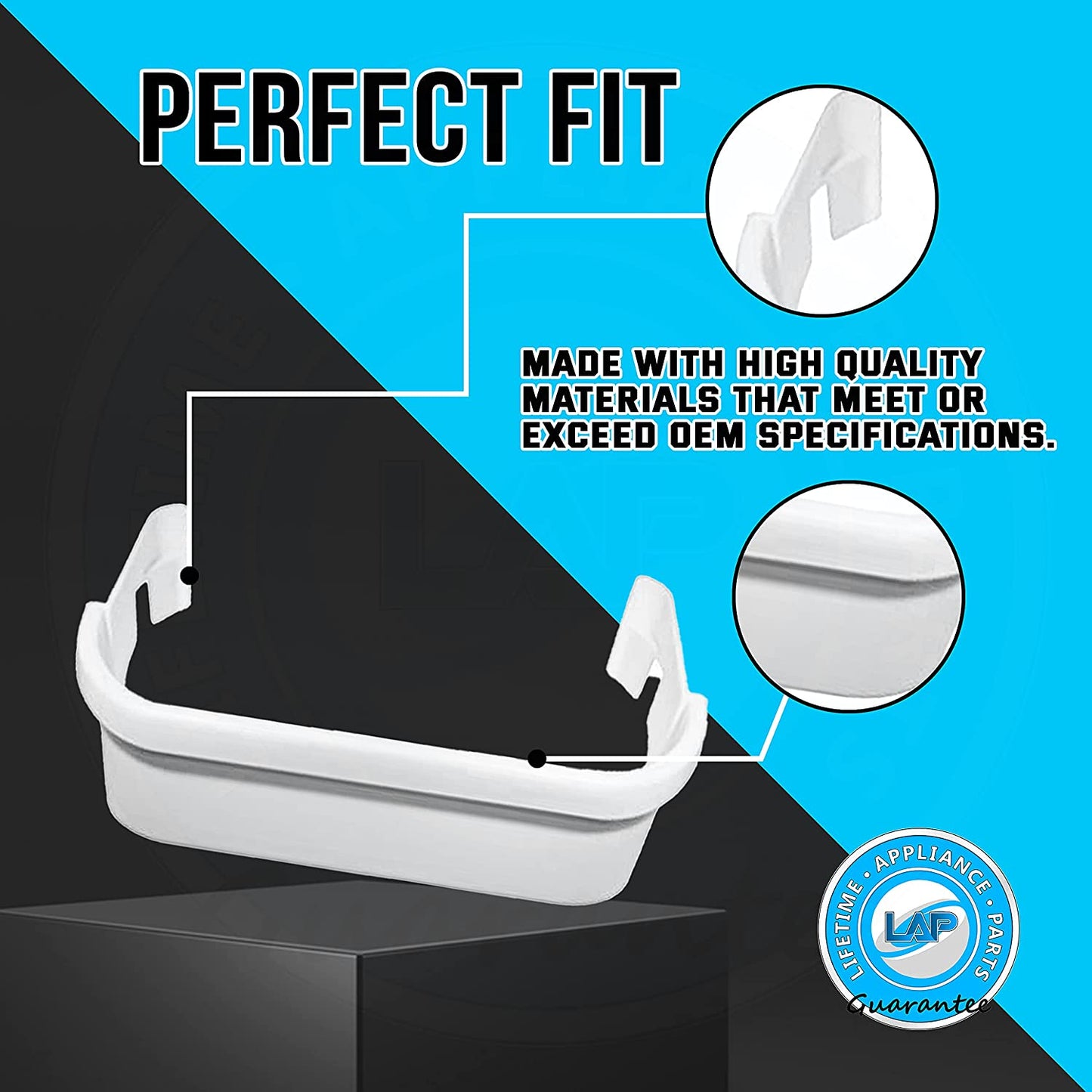 240351601 Door Shelf Compatible with Frigidaire Freezer - AP2115974