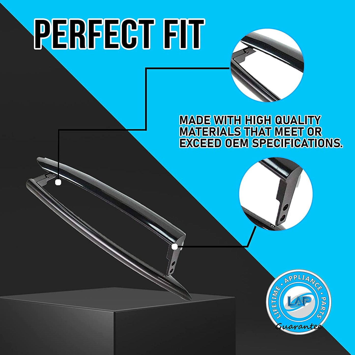 241977903 Door Handles Compatible with Frigidaire Refrigerator - 5304504507, 5304486359, 242059501, 242059504