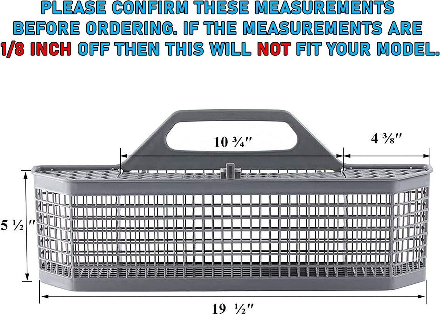 WD28X10128 Silverware Basket Compatible with General Electric (GE) Dishwasher