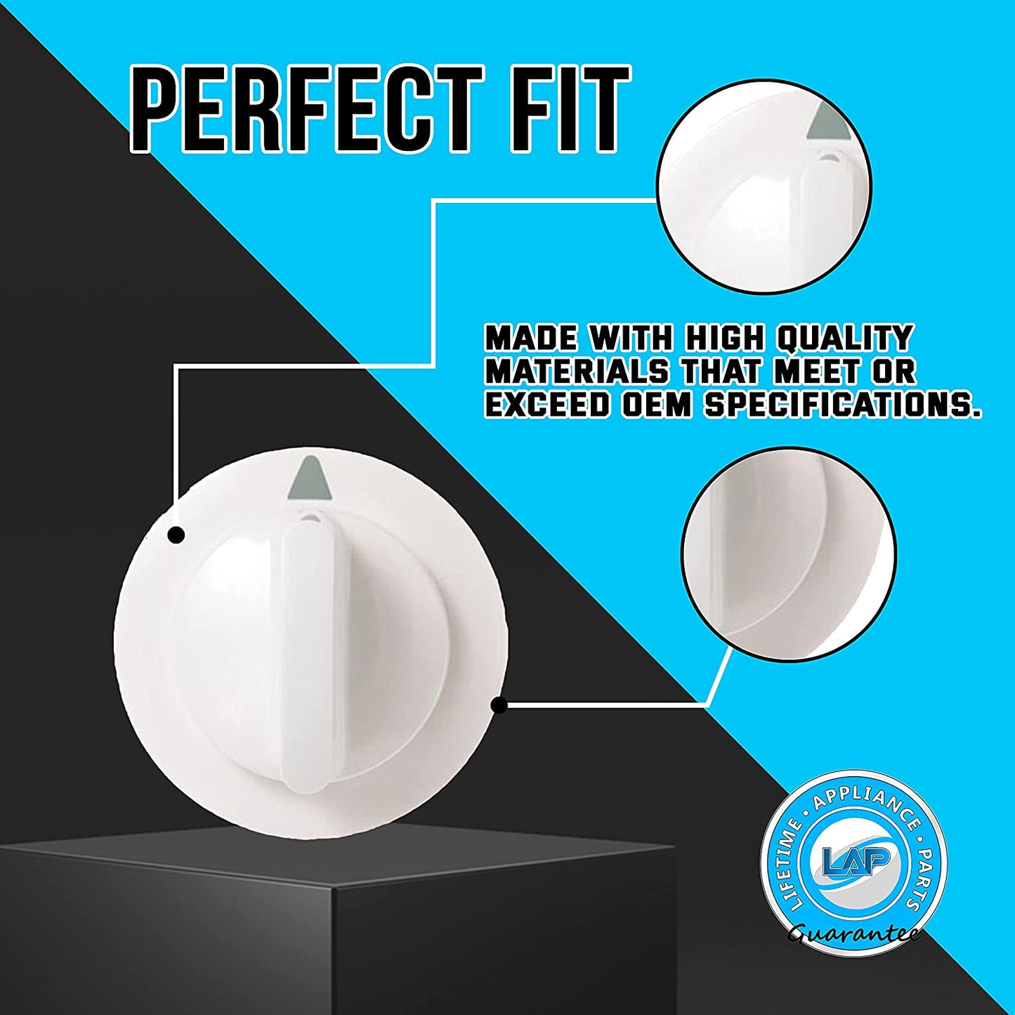 WE1M652 Timer Knob Compatible with General Electric Dryer