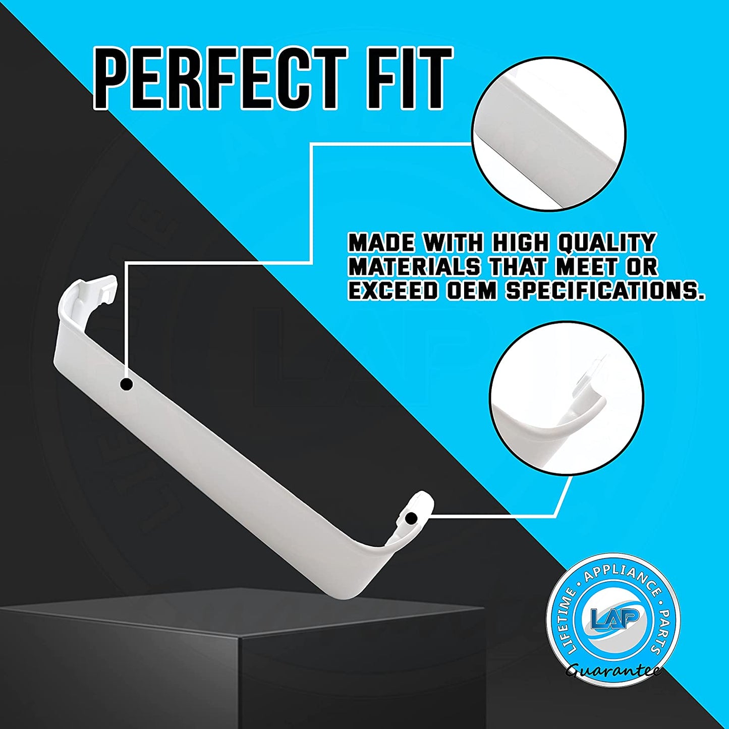 240338101 Door Shelf Bin Rack Compatible with Frigidaire or Kenmore Refrigerator