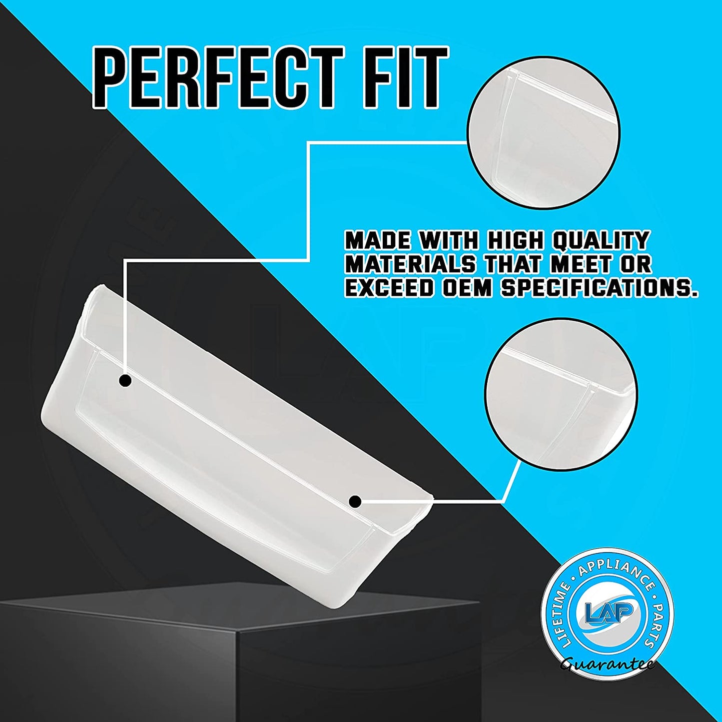 W10212139 Door Shelf Cantilever Bin Compatible with Whirlpool Refrigerator - WPW10212139