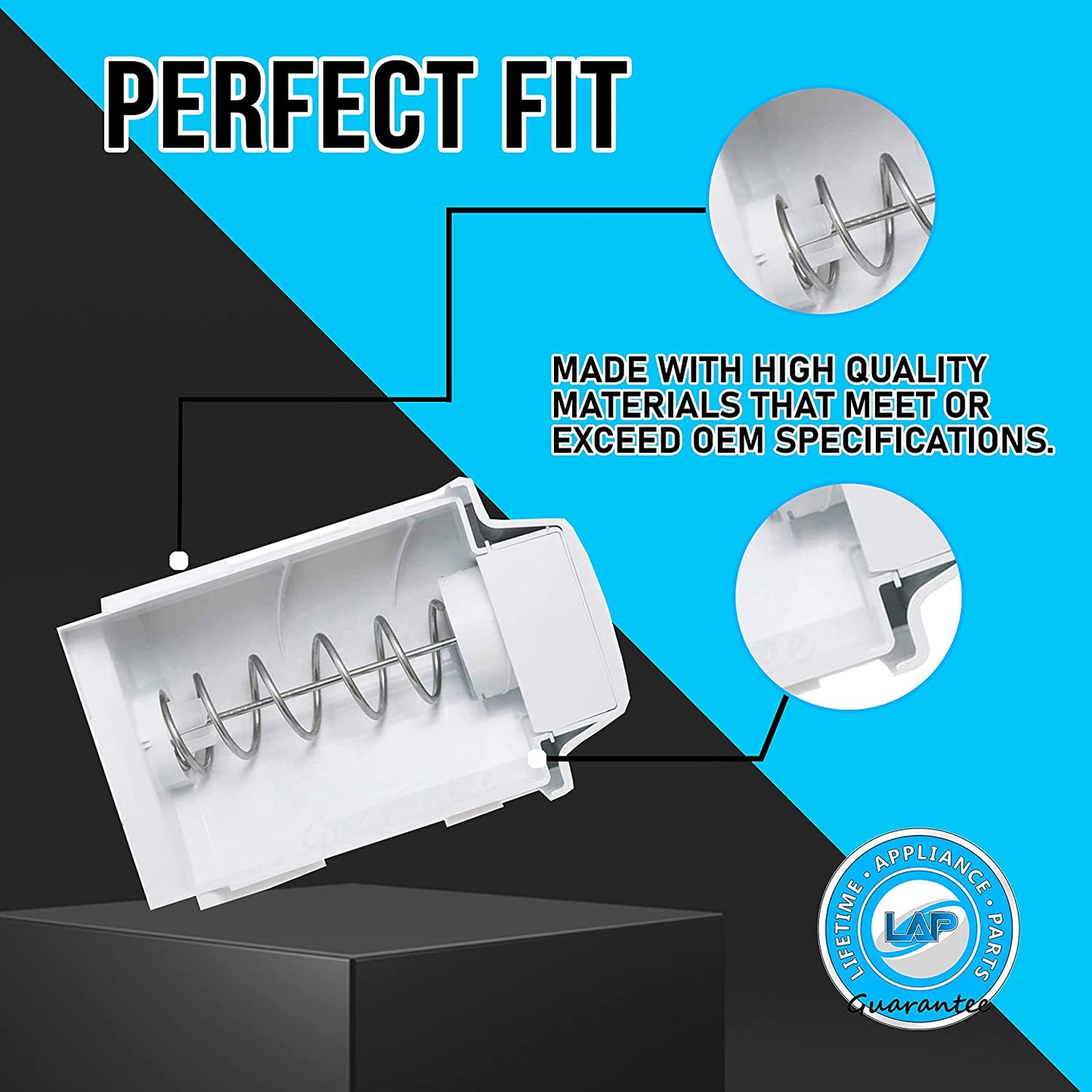 WR17X11447 Ice Container Bucket Assembly Compatible with General Electric (GE) Refrigerator