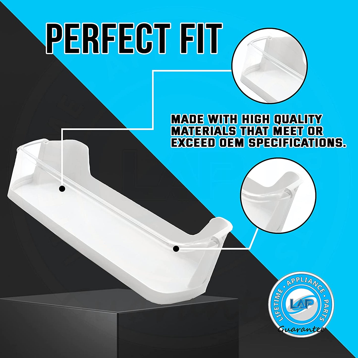 DA97-08348A Door Shelf Basket Bin Compatible with Samsung Refrigerator