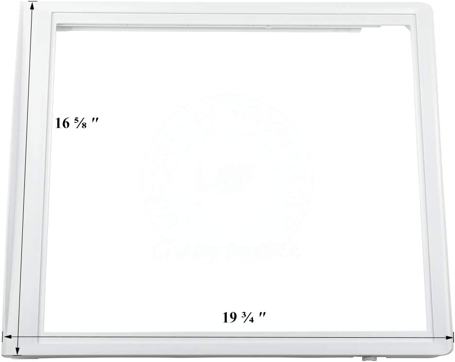 240350702 Upper Crisper Pan Cover Compatible with Frigidaire Refrigerator