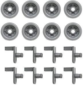 (8 Pack) WD12X10277 Rollers Compatible with General Electric Dishwasher