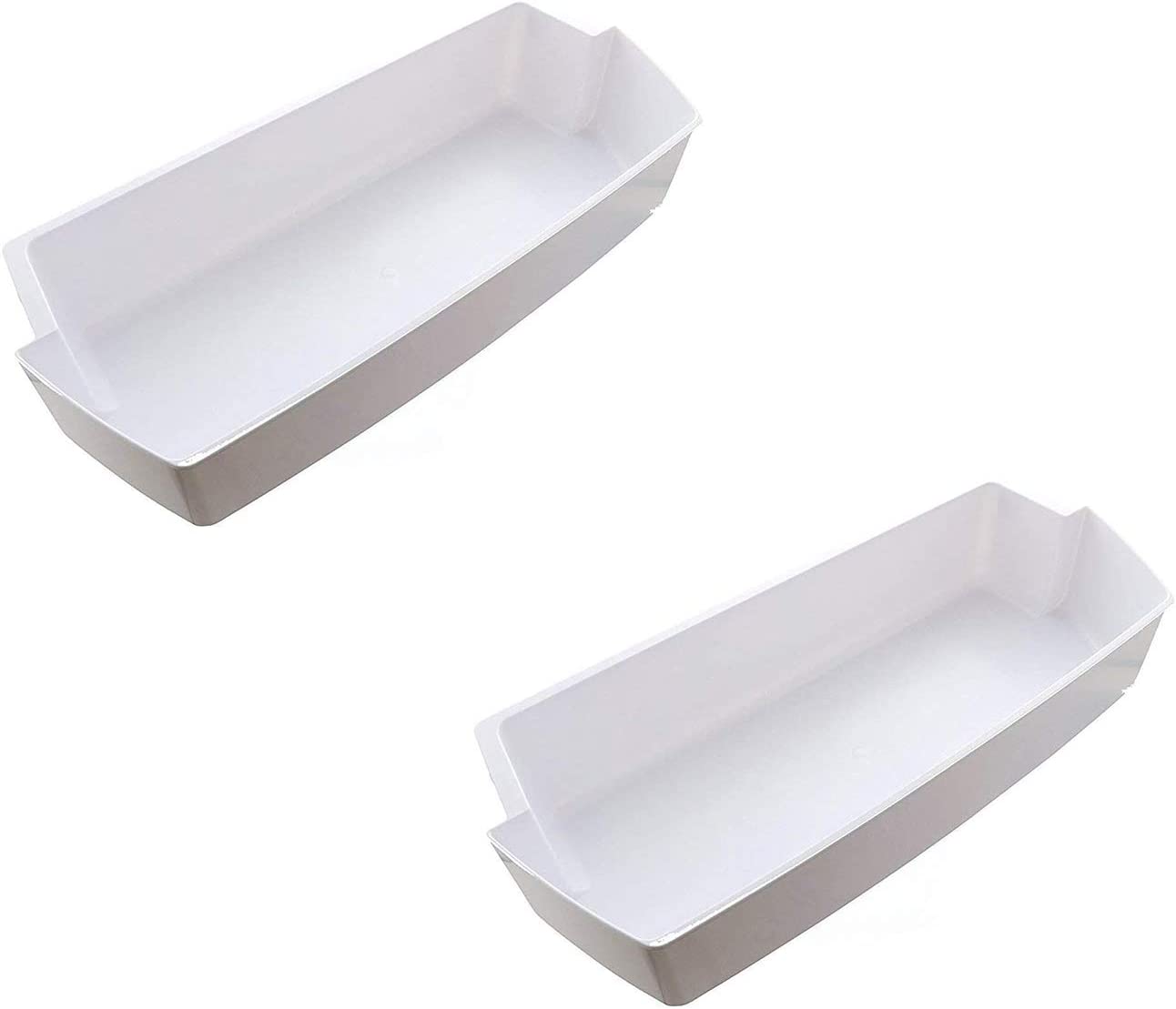 Lifetime Appliance (2 SET) 2187172 Door Shelf Bin Compatible with Whirlpool Refrigerator