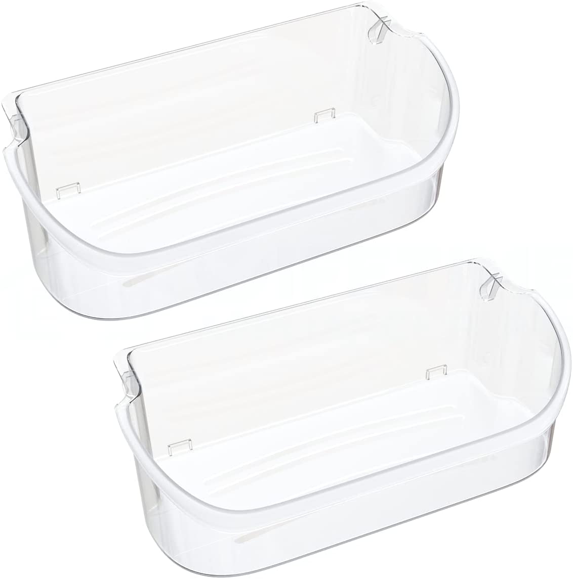 2 x 240356402 Door Bin Compatible with Frigidaire, Kenmore, Electrolux Refrigerator Replacement