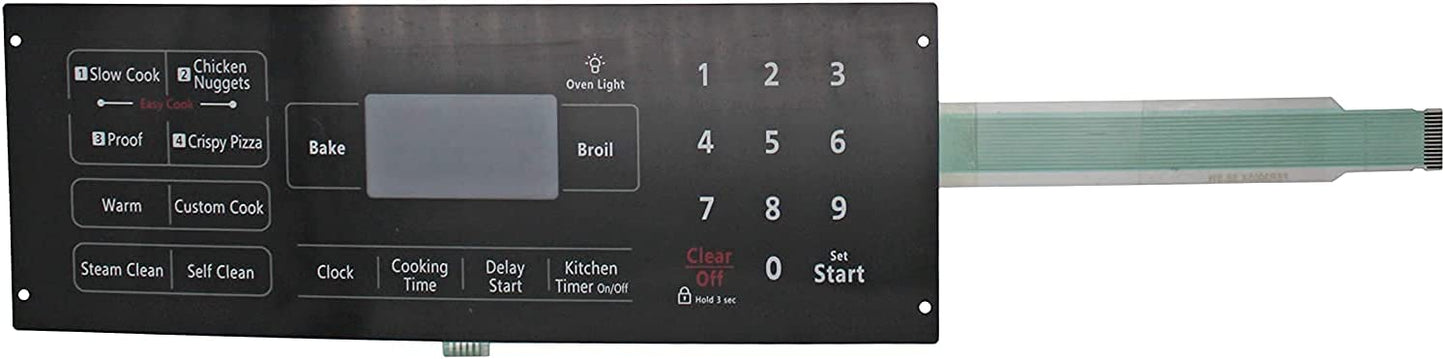 DG34-00014A Membrane Switch Touchpad Compatible with Samsung Oven