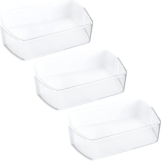 Lifetime Appliance 3 x DA97-12657A Door Shelf Basket Bin (LEFT) Compatible with Samsung Refrigerator