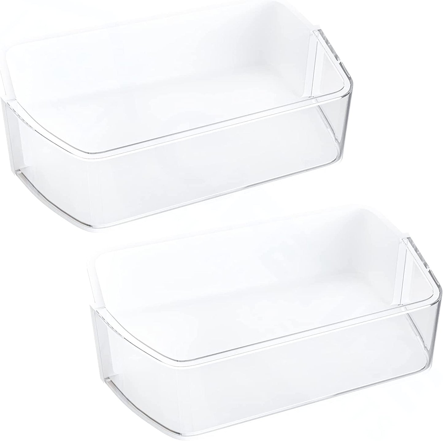 (2 PCS) DA97-12657A Door Shelf Basket Bin (Left) Compatible with Samsung Refrigerator