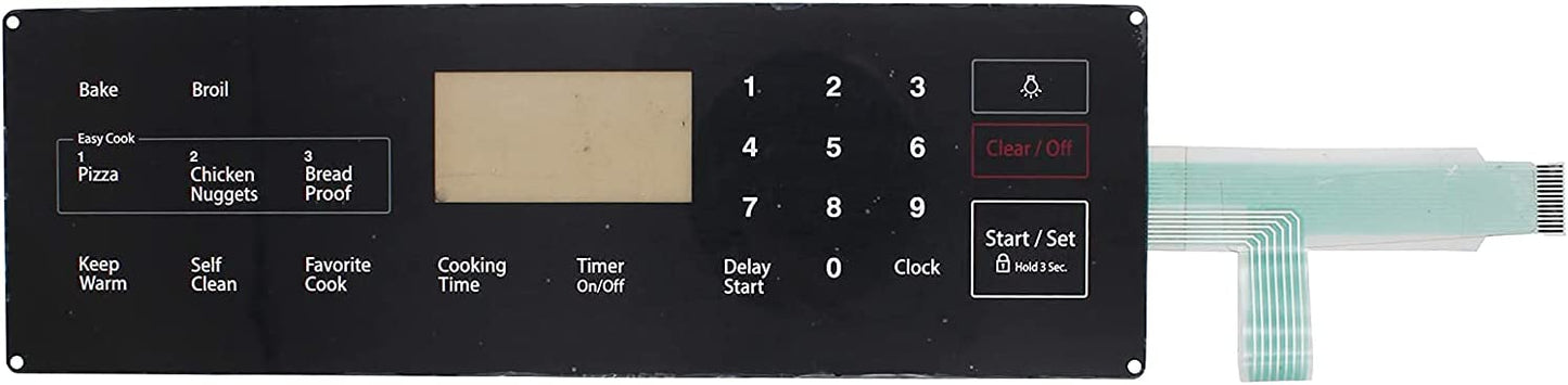 DG34-00025A Membrane Switch Touchpad Compatible with Samsung Oven