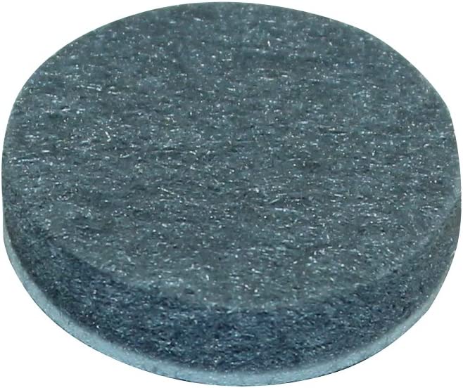 (50 Pack) 1" Round Self-Stick Furniture Felt Pads Pack for Hardwood & Laminate Flooring Protection | Heavy Duty Pads Prevents Furniture Scratches | Eco-Friendly Grey Linen Furniture Feet Pads