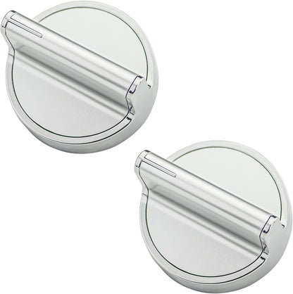 Lifetime Appliance 2 x W10594481 Knob Compatible with Whirlpool Stove/Range