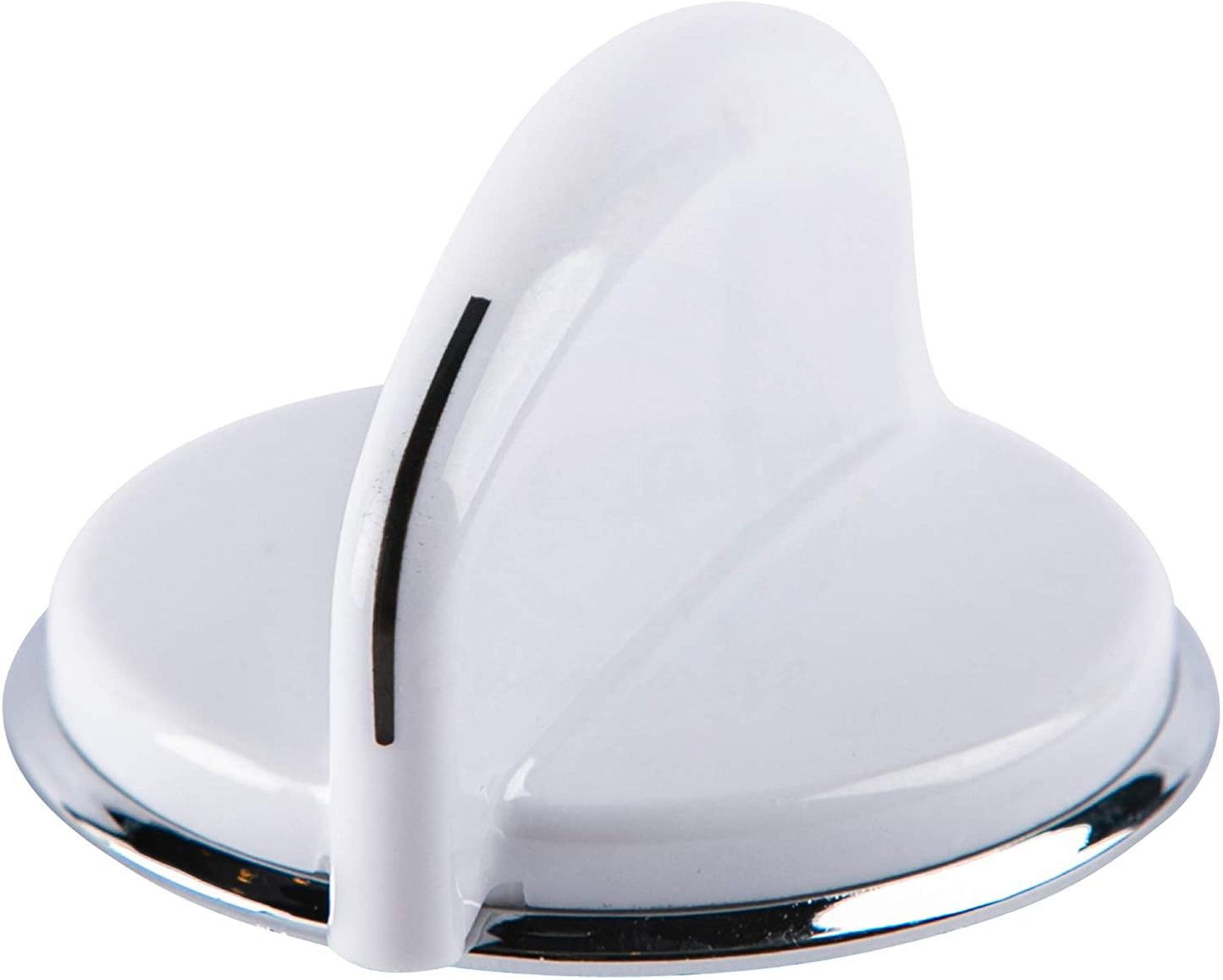 Lifetime Appliance WE01X20378 Control Knob Compatible with General Electric Dryer (White)