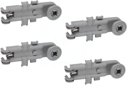 4 x 8268743 Upper Rack Wheel Compatible with Whirlpool Dishwasher