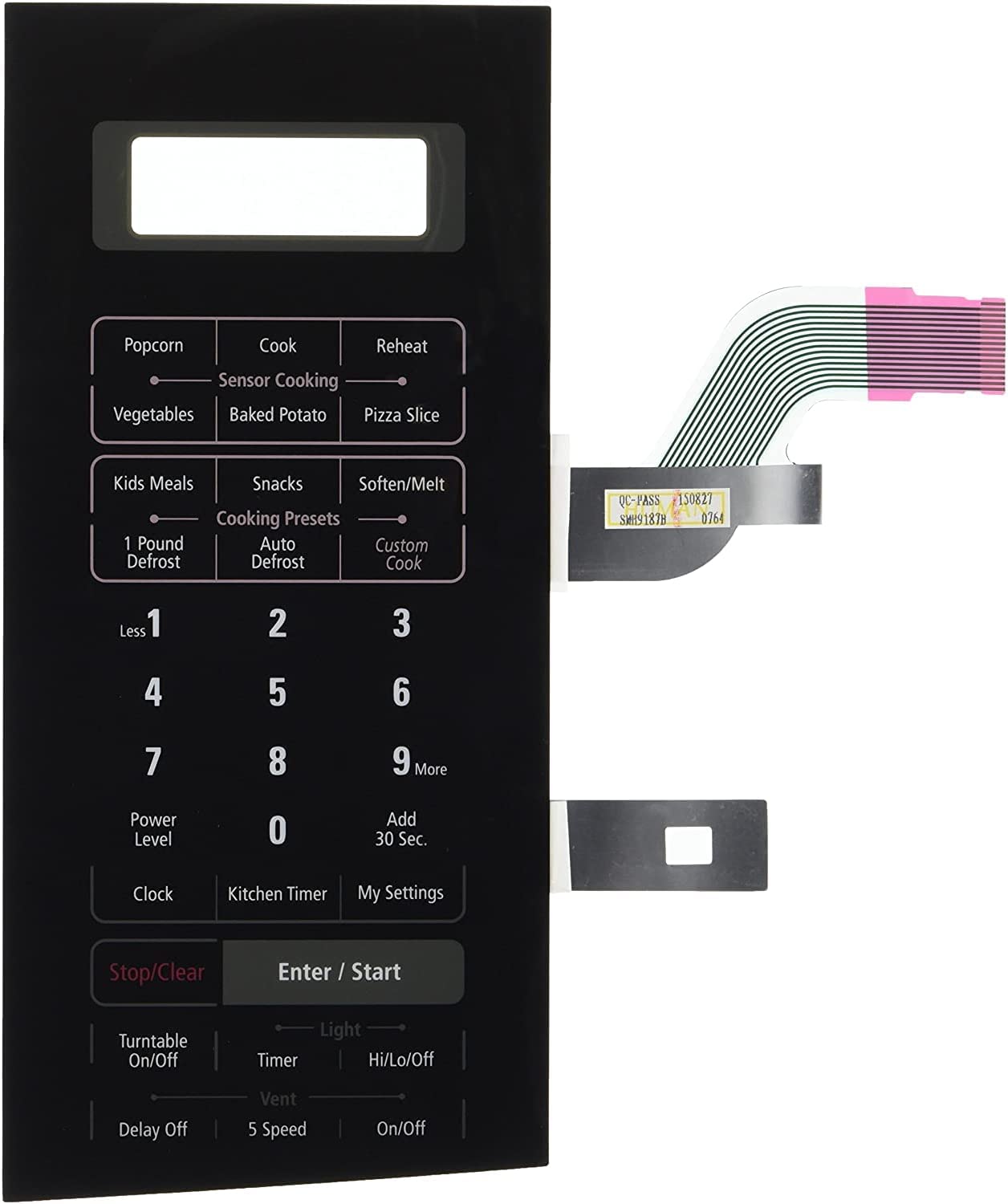 DE34-00330C Switch Membrane for Samsung Microwaves